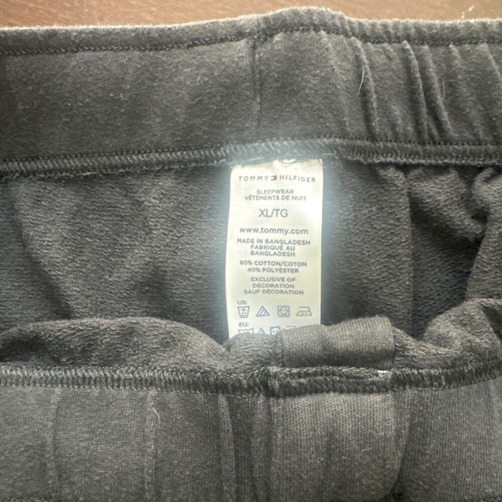 Hilfiger Mens Sweat Pants Black XL. 0035